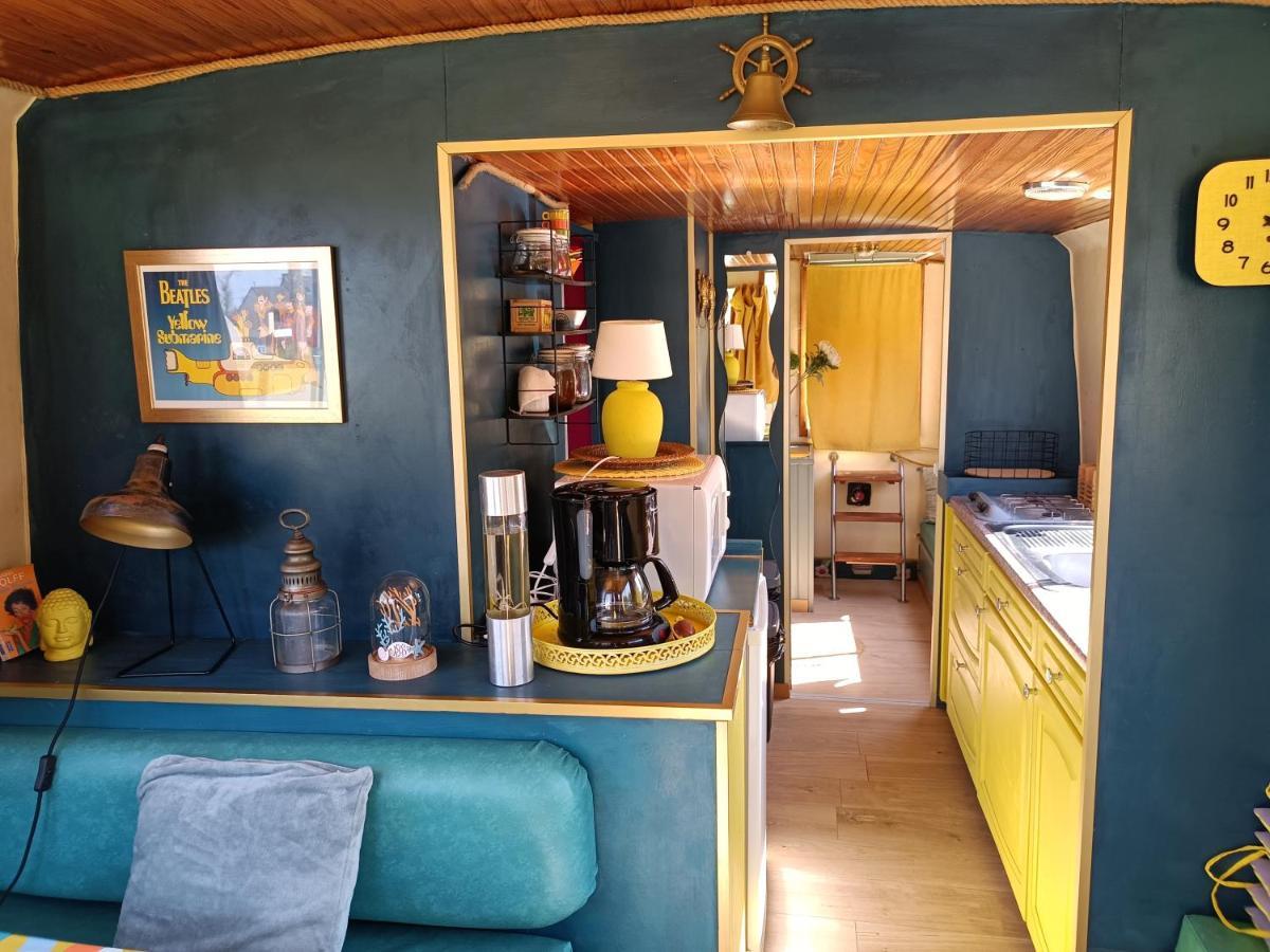 Ille Flottante, Maison Eclusiere Et Hebergements Insolites Sur Le Canal Hede-Bazouges Luaran gambar